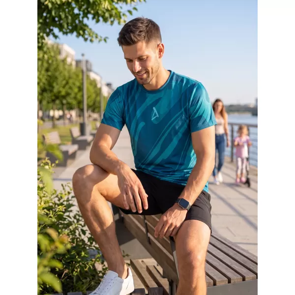  Muška premium funkcionalna majica ALTISPORT VOJ/ALM072TR01 KEROZIN 