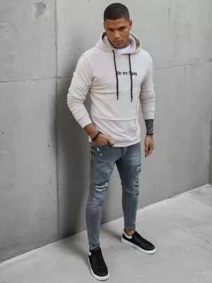 Muška dukserica DSTREET BX5477 KARAMELA