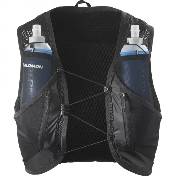 Muški ruksak SALOMON ACTIVE SKIN 12 SET LC2177400 CRNO/METALNO 