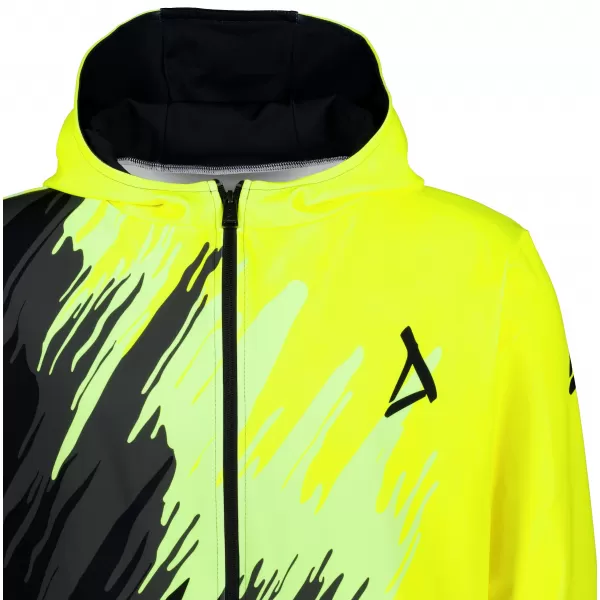  Muška dukserica na zip premium ALTISPORT VOJ/ALM006MI02 CRNI -UKUSAN 
