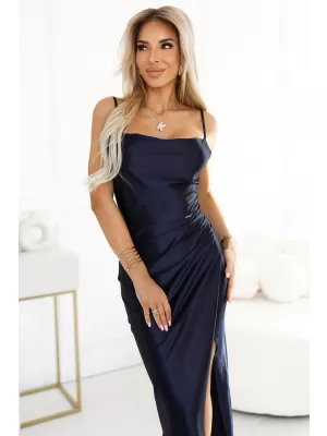 Haljina NUMOCO DIANE 483-6 TAMNOPLAV