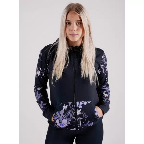  Ženska dukserica na Zip Premium ALTISPORT VOJ/ALW063MI02 CRNI 