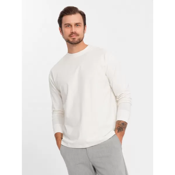  Košulja OMBRE OM-LSBC-0129 KREMA 