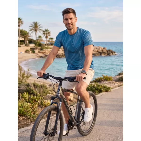  Muški funkcionalni majica premium ALTISPORT VOJ/ALM072TR01 PONOĆNA PLAVA 