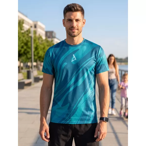  Muška premium funkcionalna majica ALTISPORT VOJ/ALM072TR01 KEROZIN 