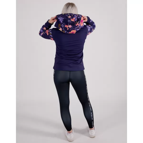  Ženska dukserica na Zip Premium ALTISPORT VOJ/ALW063MI02 TAMNO LJUBIČASTA 