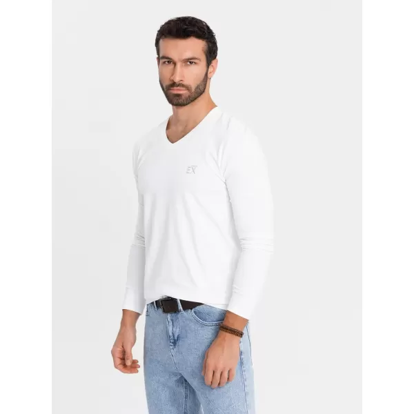  Košulja OMBRE OM-LSCL-0105 BIJELA 