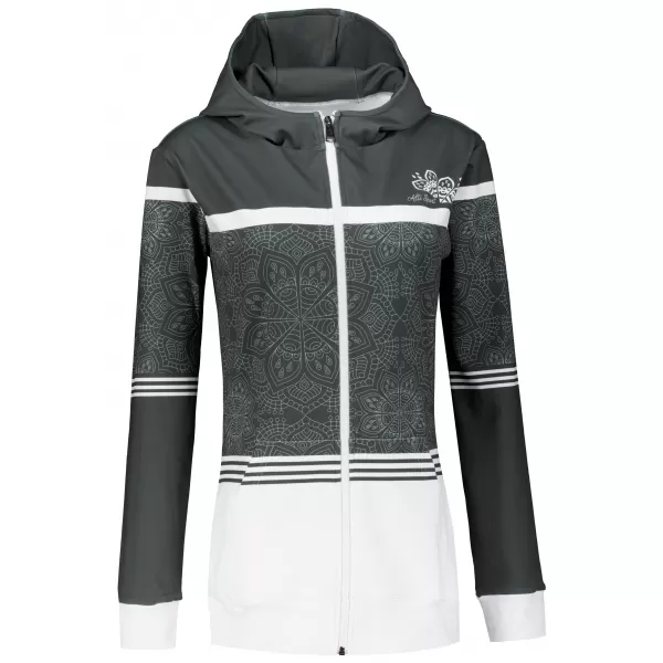  Ženska dukserica na Zip Premium ALTISPORT VOJ/ALW023MI02 SIVA 