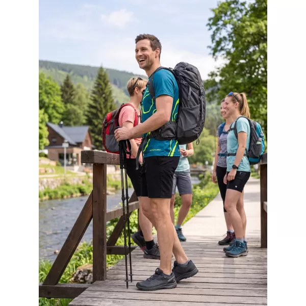  Muška premium funkcionalna majica ALTISPORT VOJ/ALM073TR01 TAMNO-FLUO ŽUTA 