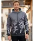 Muška dukserica na zip premium ALTISPORT VOJ/ALM059MI02 SIVA