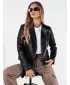 Ženska jakna DSTREET TY4194 CRNI