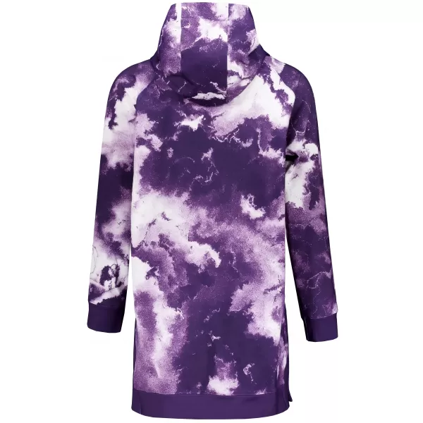 Ženska funkcionalna dukserica premija ALTISPORT VOJ/ALW066MI03 BIJELI -VIOLET 