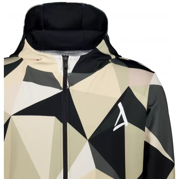  Muška dukserica na zip premium ALTISPORT VOJ/ALM007MI02 SMEĐI 
