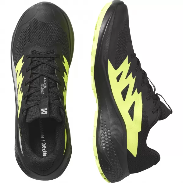  Muške cipele SALOMON ALPHAGLIDE GTX L47802000 CRNA/LEGURA/OŠTRA ZELENA 