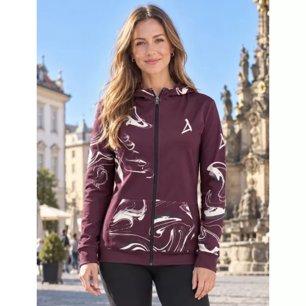  Ženska dukserica na Zip Premium ALTISPORT VOJ/ALW064MI02 RUDA 
