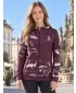 Ženska dukserica na Zip Premium ALTISPORT VOJ/ALW064MI02 RUDA