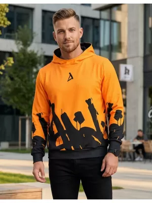 Muška vrhunska majica ALTISPORT VOJ/ALM069MI01 ŽUTA I CRNA
