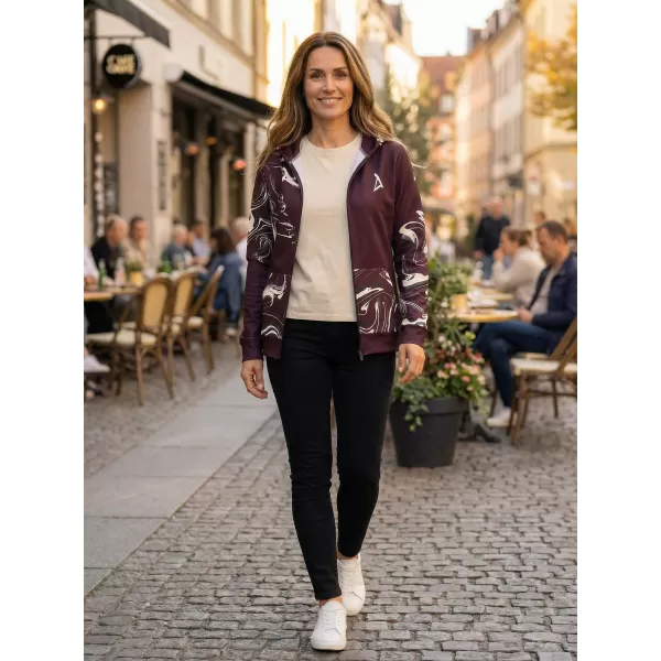  Ženska dukserica na Zip Premium ALTISPORT VOJ/ALW064MI02 RUDA 
