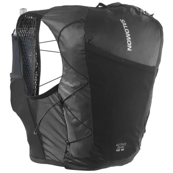  Ženski ruksak SALOMON ACTIVE SKIN 12 WOMEN SET LC2178600 CRNO/METALNO 