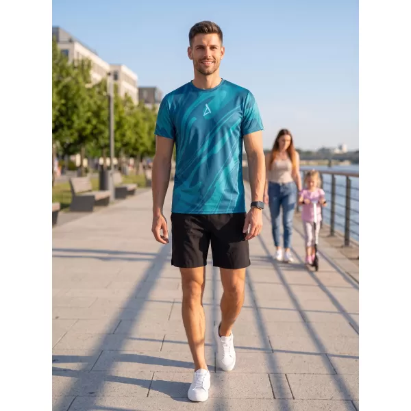  Muška premium funkcionalna majica ALTISPORT VOJ/ALM072TR01 KEROZIN 