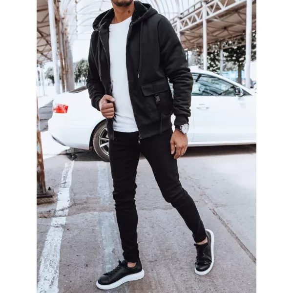 Muška dukserica DSTREET BX5623 CRNI 