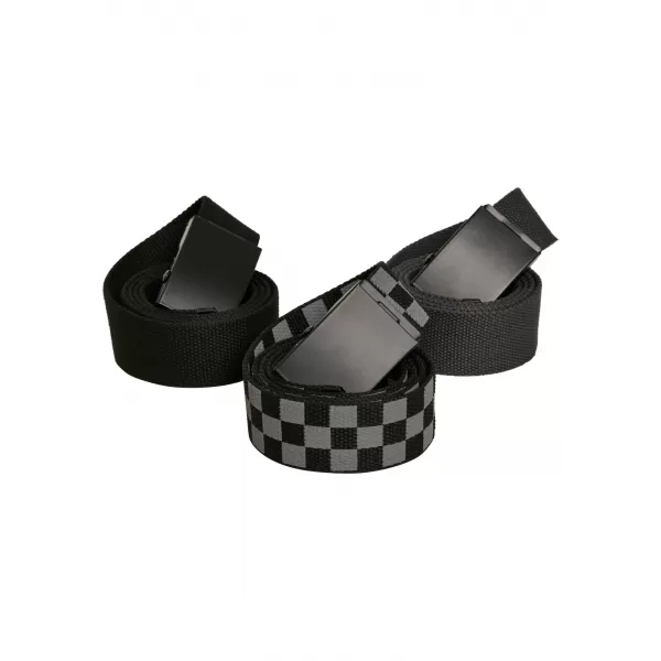  Pojas URBAN CLASSICS TB2774 GRY BLACK/BLACK/BLACK/BLACK/UGLJEN/BLACK 