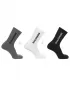 Čarape SALOMON EVERYDAY CREW 3-PACK LC2086200 CRNO/BIJELI/MED SIVI MELANŽ