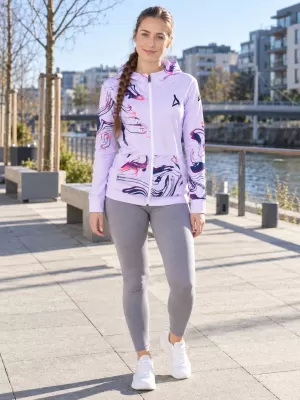Ženska dukserica na Zip Premium ALTISPORT VOJ/ALW064MI02 LILA