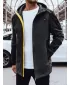 Jakna DSTREET TX4468 TAMNO SIVA