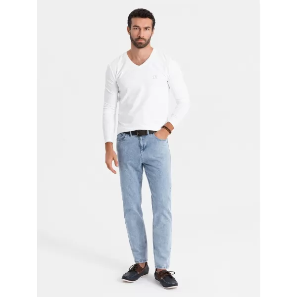  Košulja OMBRE OM-LSCL-0105 BIJELA 