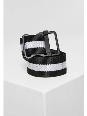 Pojas URBAN CLASSICS TB3576 CRNO/BIJELO