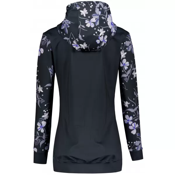  Ženska dukserica na Zip Premium ALTISPORT VOJ/ALW063MI02 CRNI 