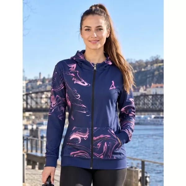  Ženska dukserica na Zip Premium ALTISPORT VOJ/ALW064MI02 PLAVOKOK 