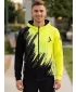 Muška dukserica na zip premium ALTISPORT VOJ/ALM006MI02 CRNI -UKUSAN