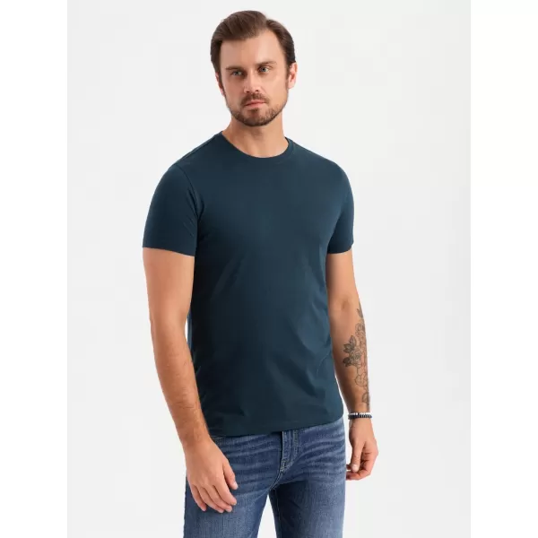  Košulja OMBRE OM-TSBS-0232 3X MORNARSKO PLAVA 