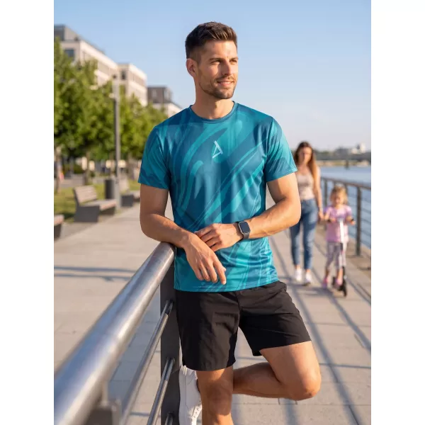  Muška premium funkcionalna majica ALTISPORT VOJ/ALM072TR01 KEROZIN 