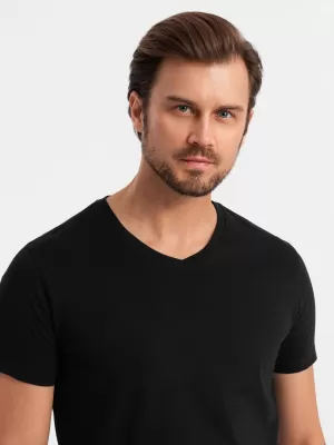 Košulja OMBRE OM-TSBS-0233 3X CRNA