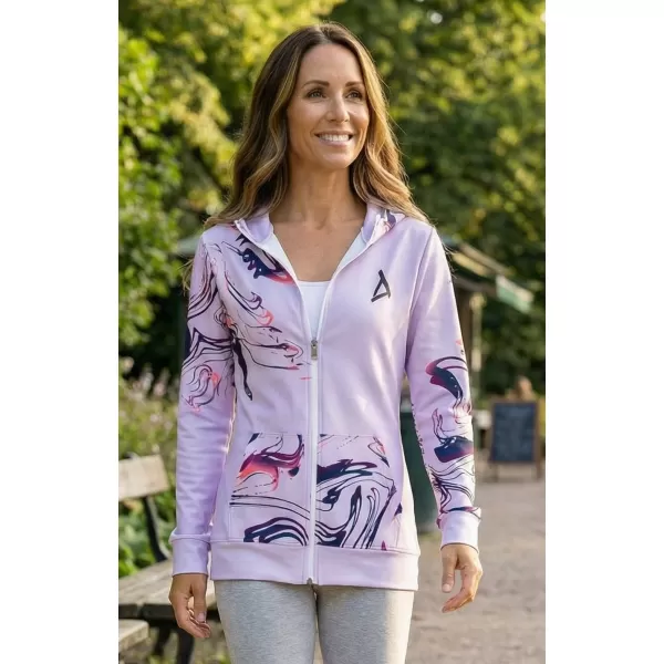  Ženska dukserica na Zip Premium ALTISPORT VOJ/ALW064MI02 LILA 