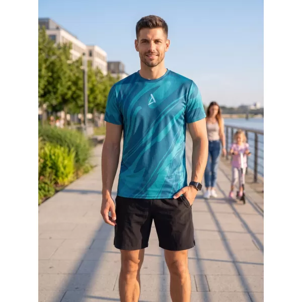  Muška premium funkcionalna majica ALTISPORT VOJ/ALM072TR01 KEROZIN 