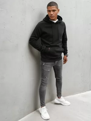 Muška dukserica DSTREET BX5480 CRNI