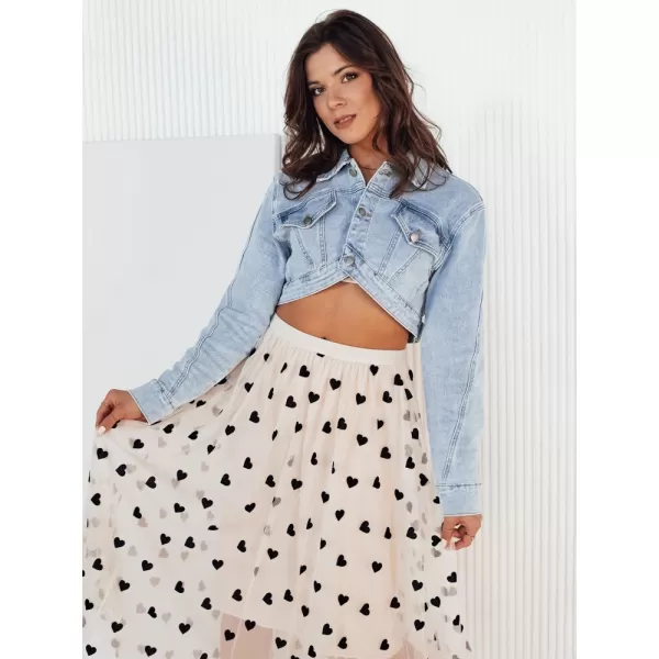  Ženska jakna DSTREET TY4168 PLAVI 