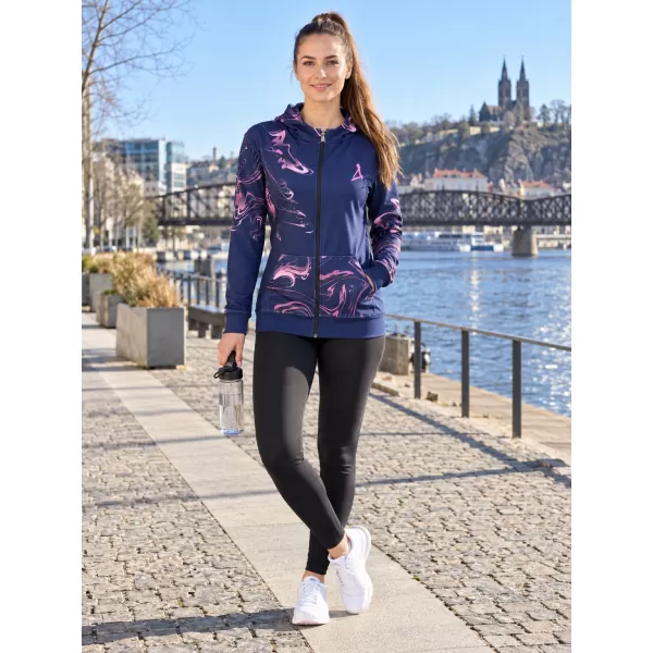  Ženska dukserica na Zip Premium ALTISPORT VOJ/ALW064MI02 PLAVOKOK 