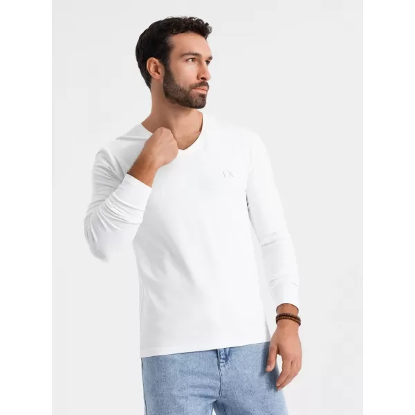  Košulja OMBRE OM-LSCL-0105 BIJELA 