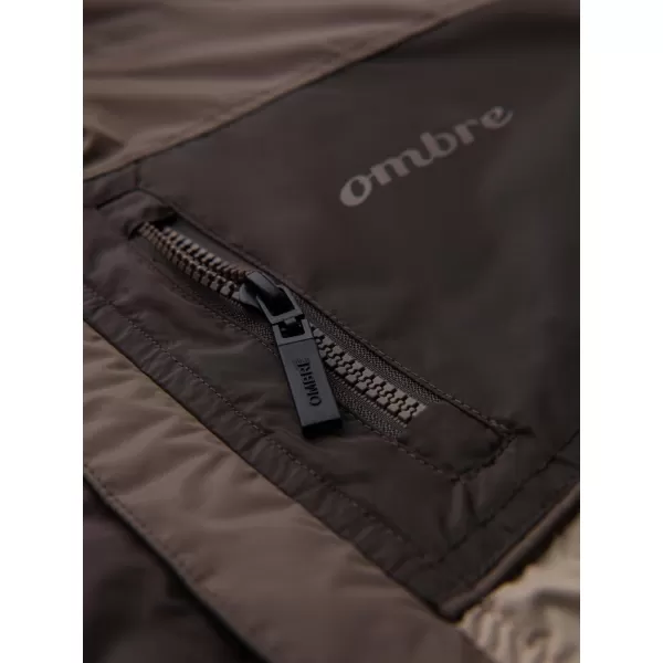  Jakna OMBRE C447 BEŽ/SMEĐA 