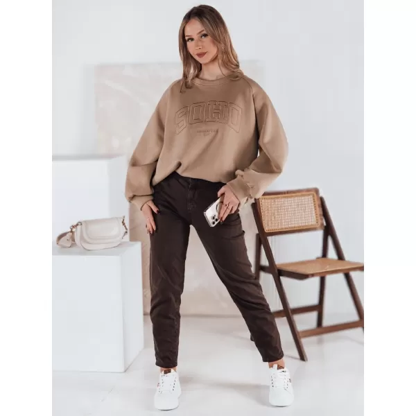  Ženska majica DSTREET BY1351 KARAMELA 