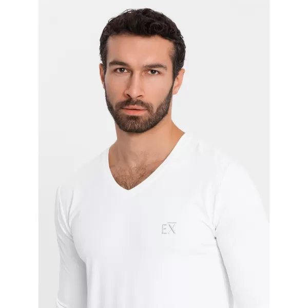  Košulja OMBRE OM-LSCL-0105 BIJELA 