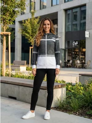 Ženska dukserica na Zip Premium ALTISPORT VOJ/ALW023MI02 SIVA