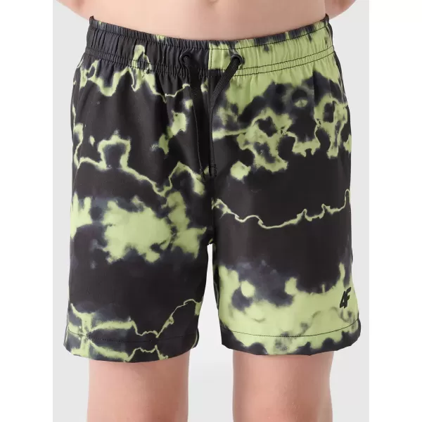  Dječje kratke hlače 4F JWSS25UBDSM118 MULTICOLOR 1 ALLOVER 
