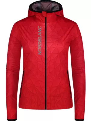 Ženska lagana jakna NORDBLANC PURESNOW NBWSL8103 CRVENI