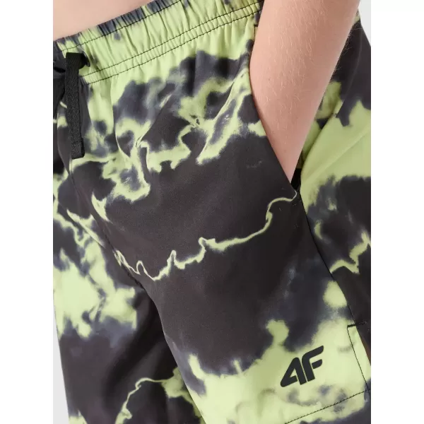  Dječje kratke hlače 4F JWSS25UBDSM118 MULTICOLOR 1 ALLOVER 